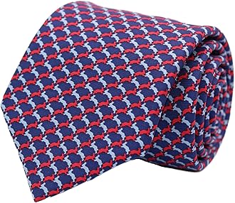 100% Silk Fancy Animal Print Ties for Men, for Casual Wedding Party