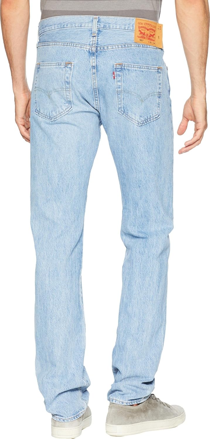 Levi's Men's 501 Original Fit Jeans (Also Available in Big & Tall), Damaged Hector-Warp Stretch, 34W x 34L