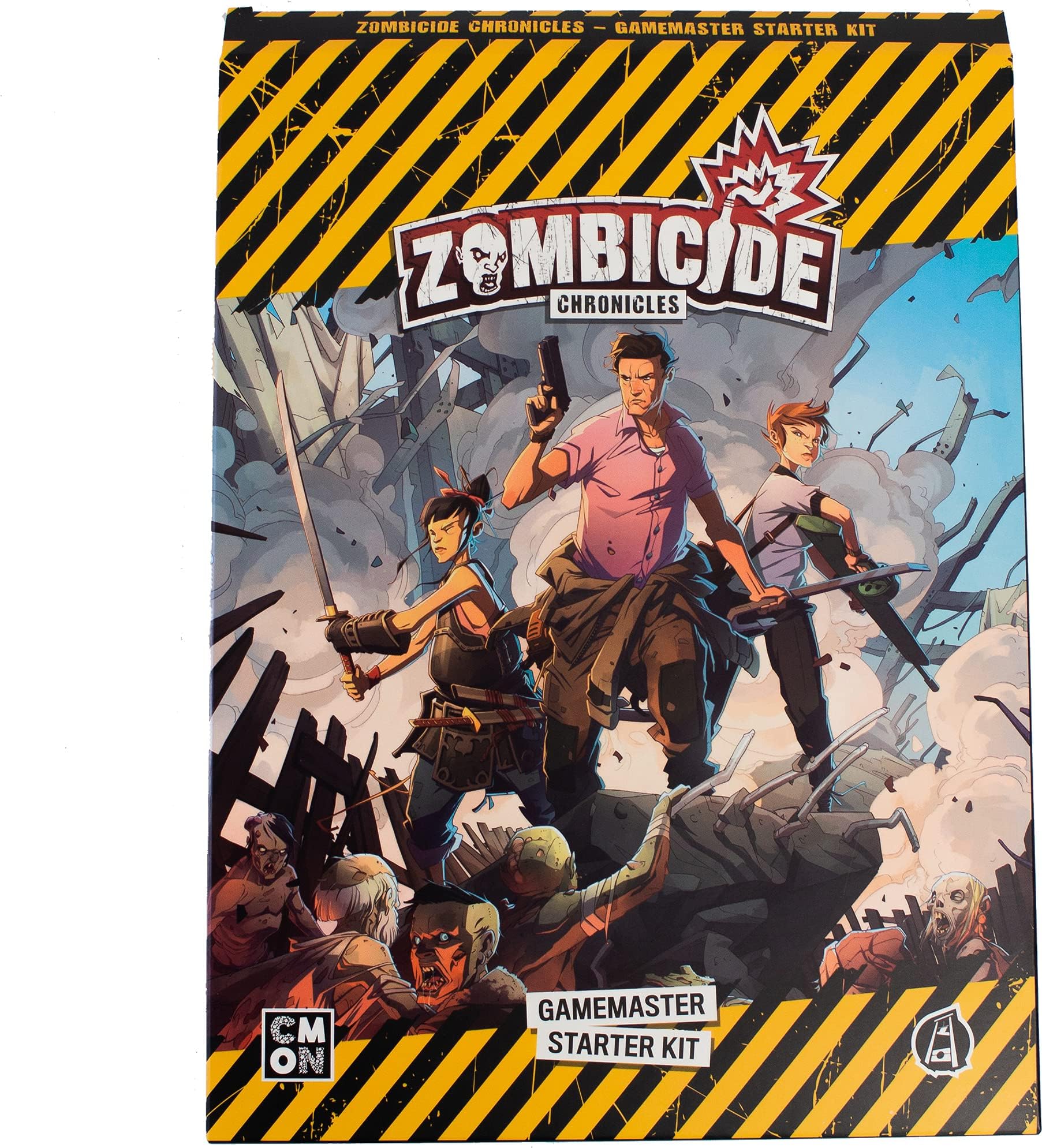 Zombicide Chronicles The Roleplaying Game GameMaster Starter Kit Strategy Game Cooperative Game for Adults and Teens Ages 14+ 2+ Players Avg. Playtime 30-45 Minutes Made by CMON (RPZ002)