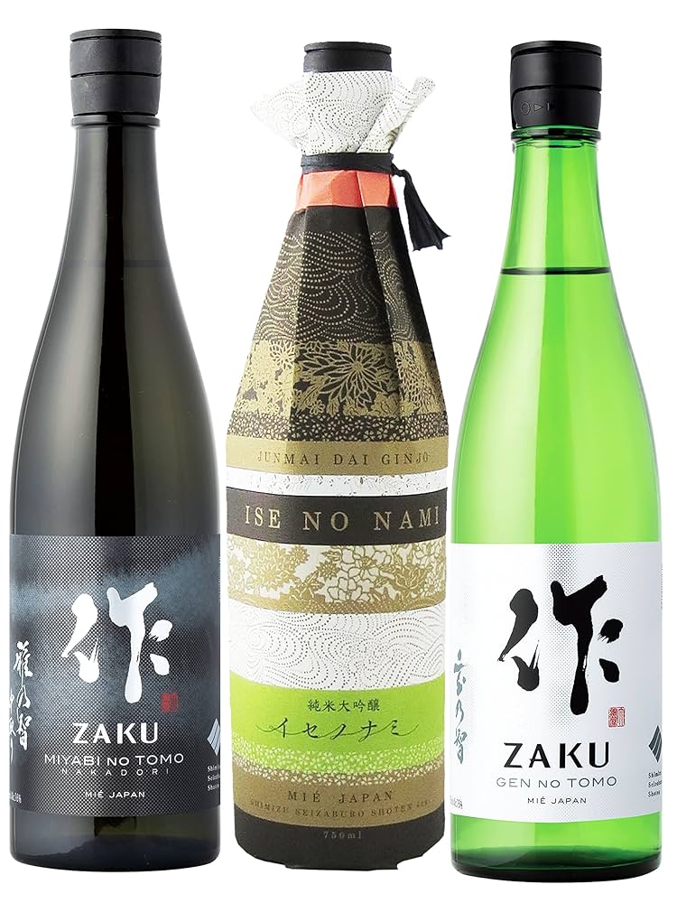 3本セット】ZAKU 純米大吟醸酒 750ml 16% ◇【送料込み】作 恵・