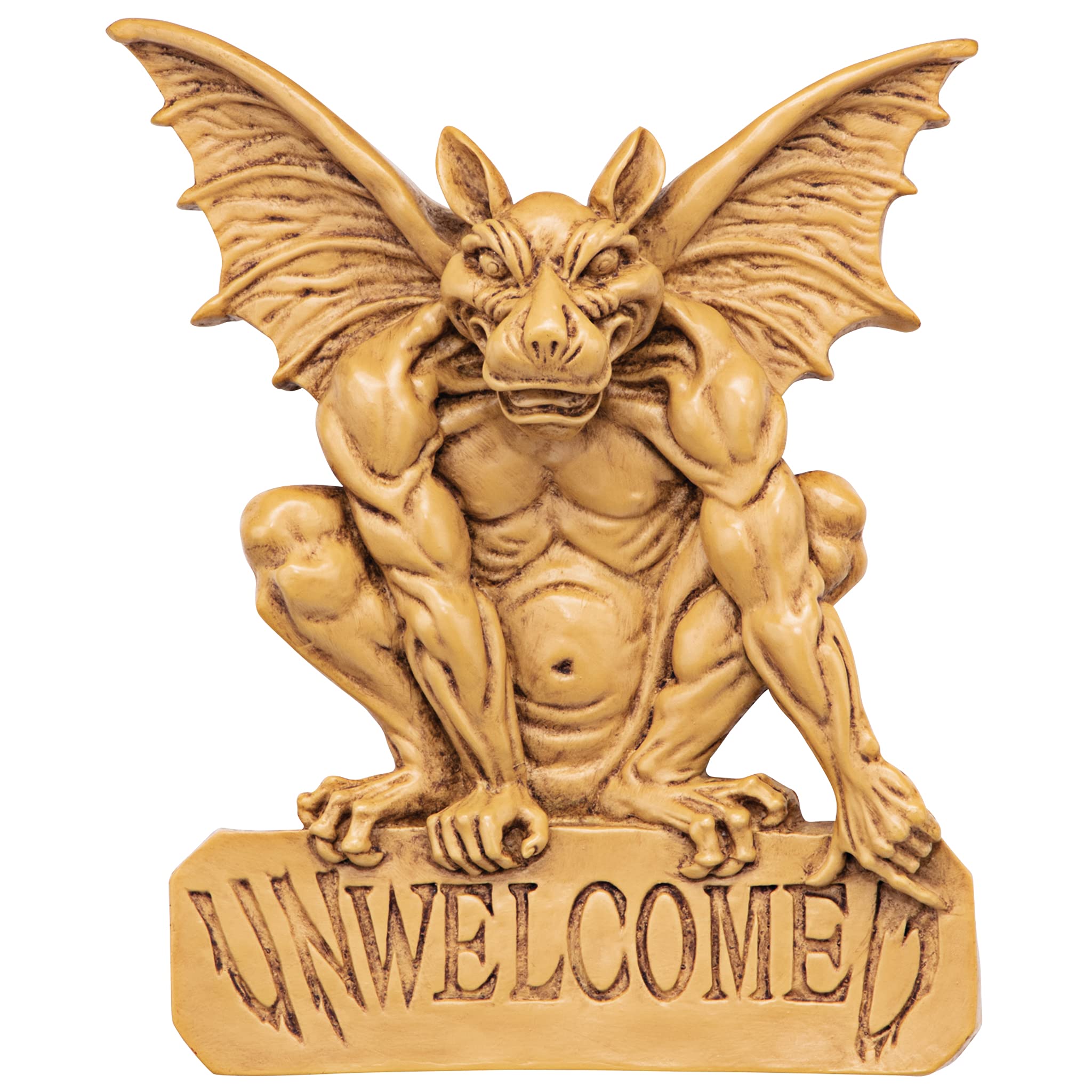Unwelcomed Gargoyle Plaque