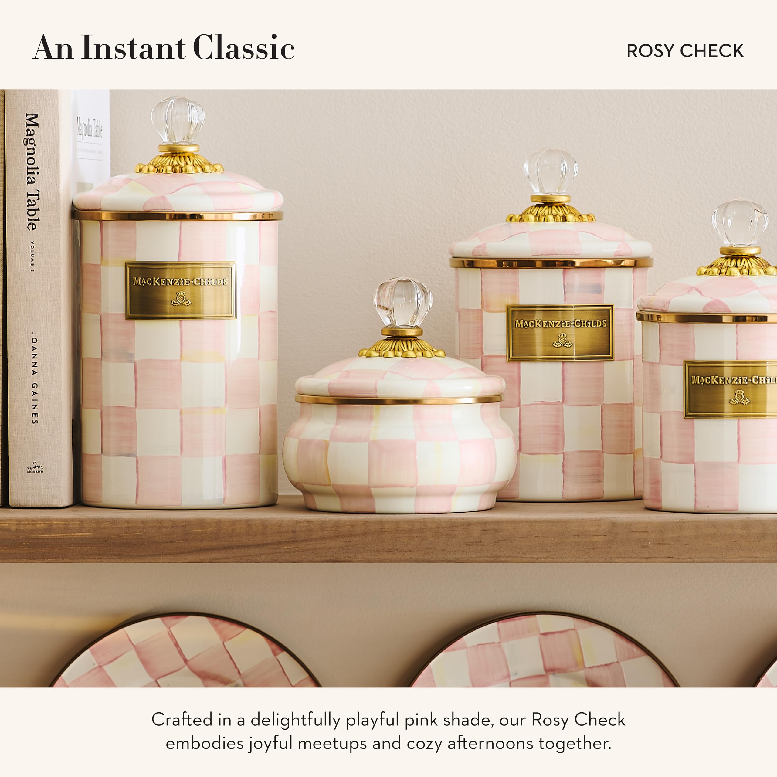 Amazon.com: MACKENZIE-CHILDS Enamel Squashed Pot, Cute Enameled