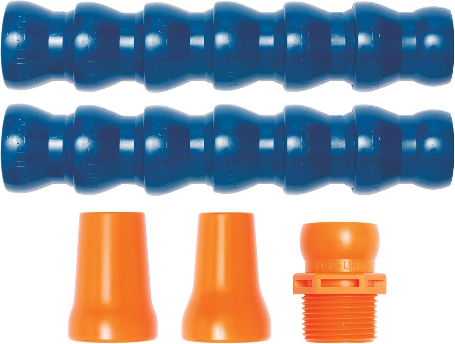 Acetal Copolymer Blue and Orange Threaded Hose Kit
