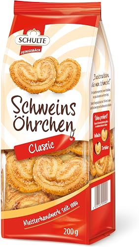 Schweinsöhrchen knuspriges Blätterteiggebäck