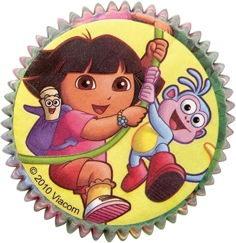 Wilton Dora the Explorer - Tazas para hornear estándar, paquete de 50 unidades