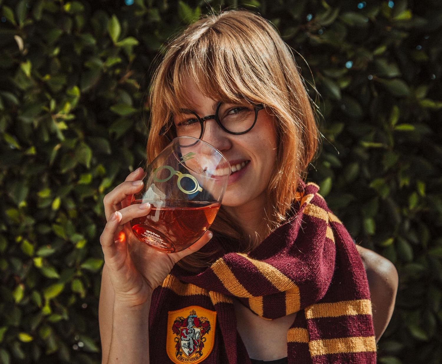 Toynk Harry Potter Icons Stemless Wine Glasses, Set of 4 | 20-Ounce Tumbler Cups For Mimosas, Cocktails - Image 2