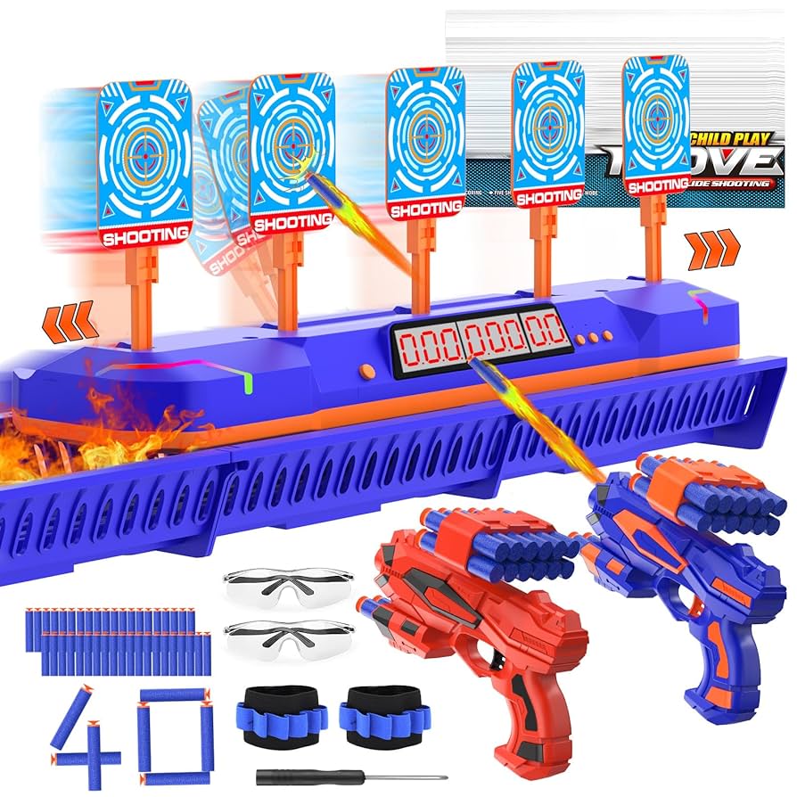 automatic nerf guns target