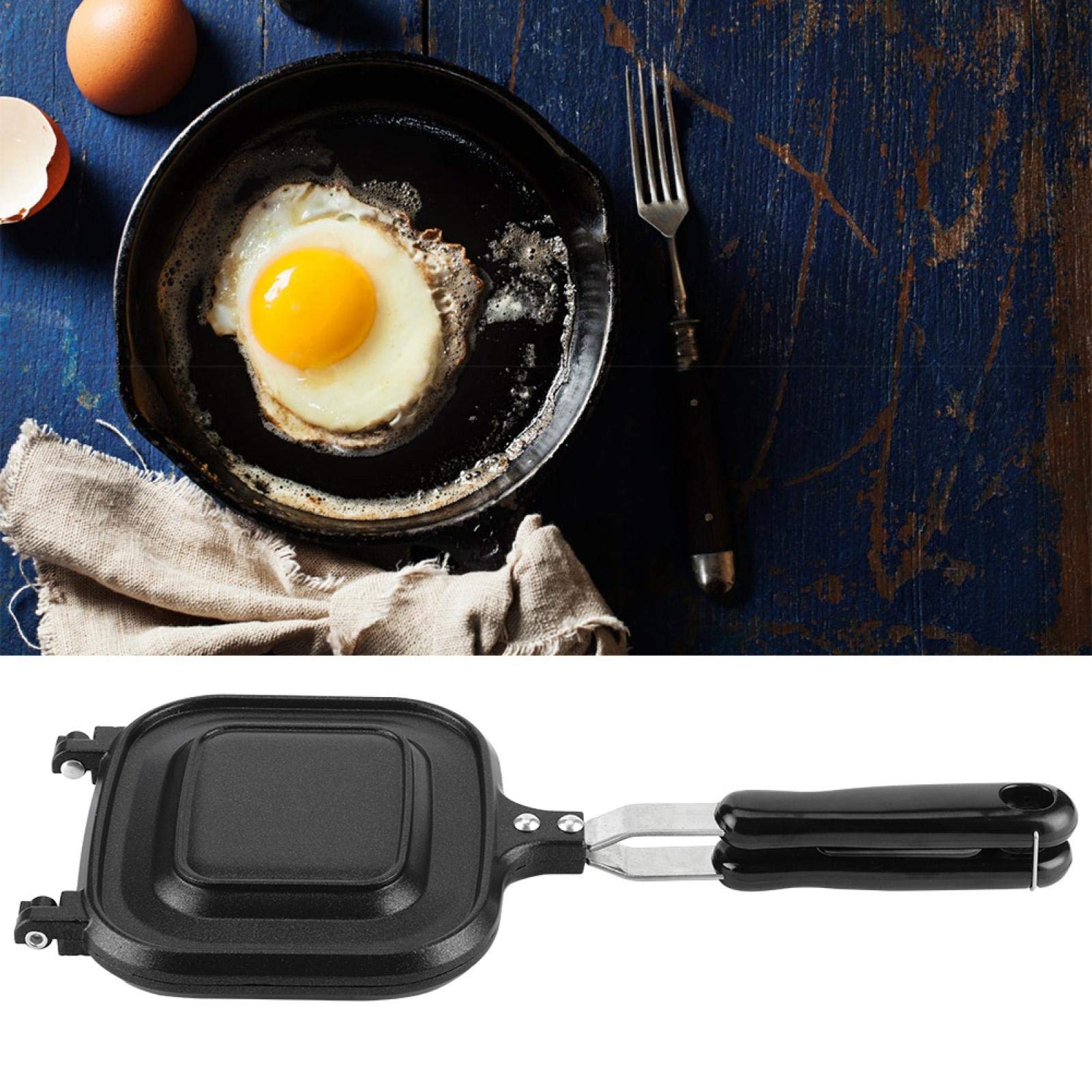 Padella per friggere, Sandwich Maker a doppia faccia adatta per la casalinga