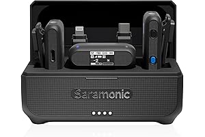 Saramonic Blink500 B2+ Wireless Lavalier Microphone: a versatile tool for pristine audio capture