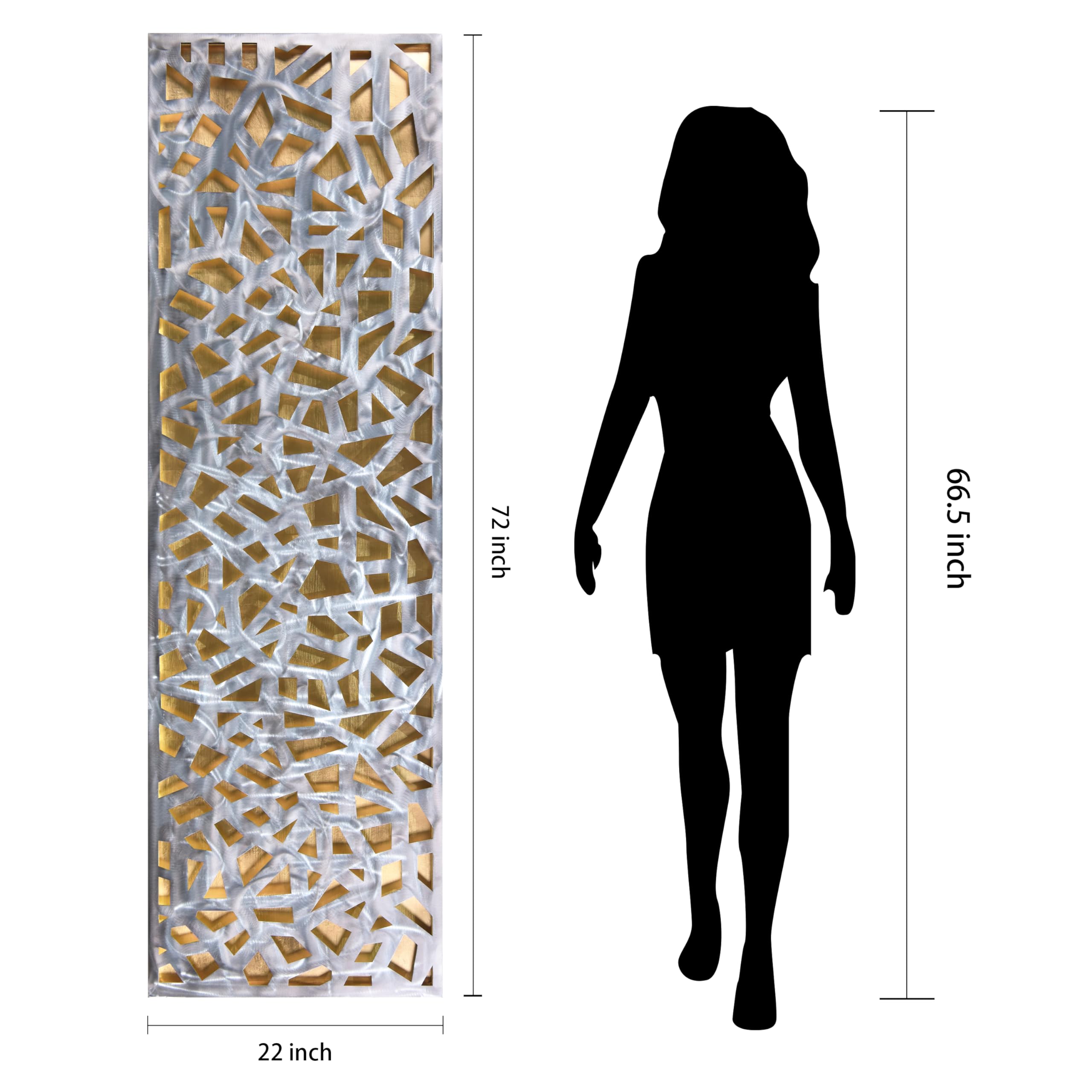Amazon.com: Empire Art Direct Enigma 3D Polished Steel