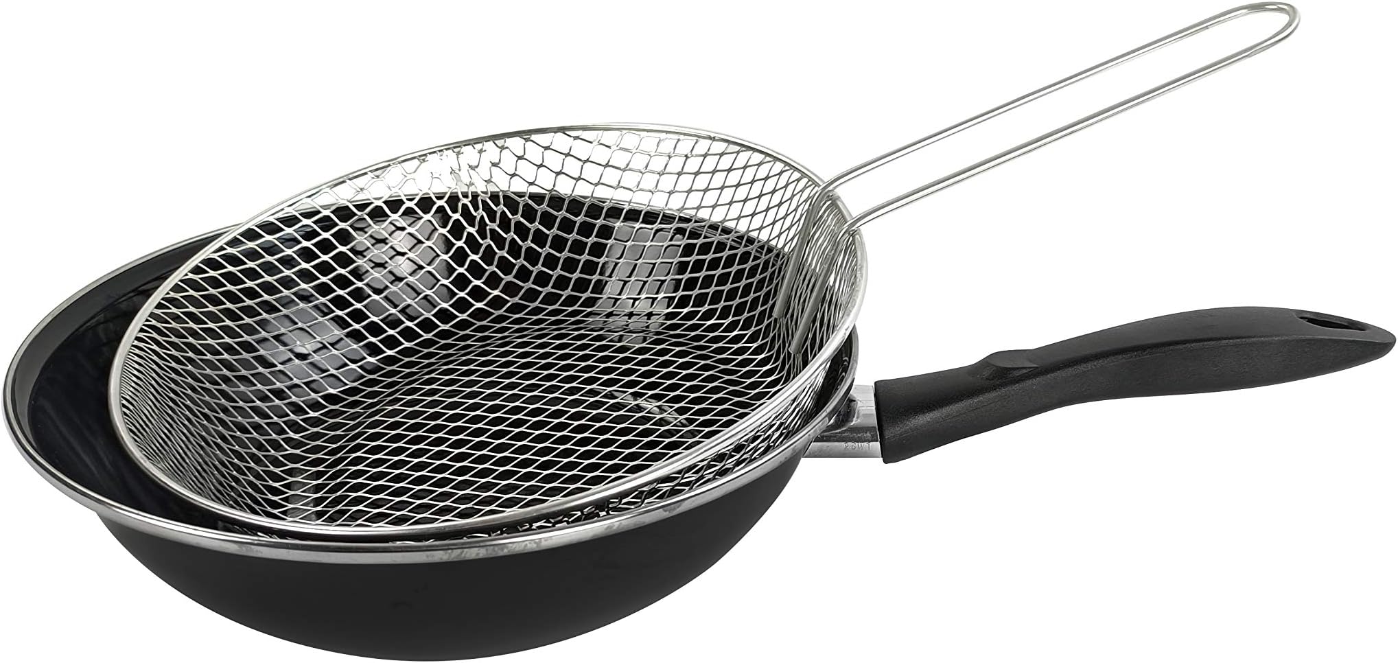 Padella Antiaderente Megafesa 20 Cm - Nero, Per Induzione E Gas, Doppio Strato - Foto 14