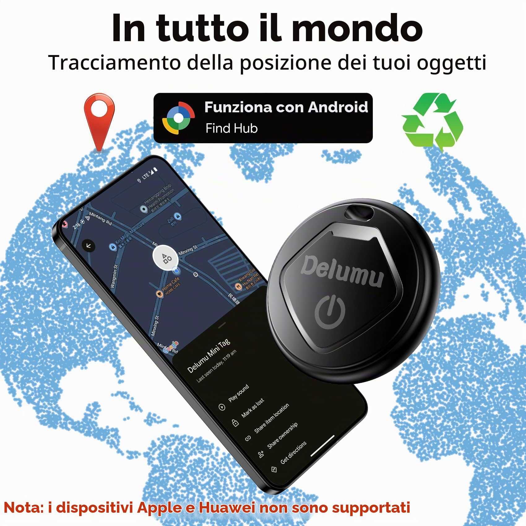 LocLynx Air Tracker Android — immagine 2 di 15
