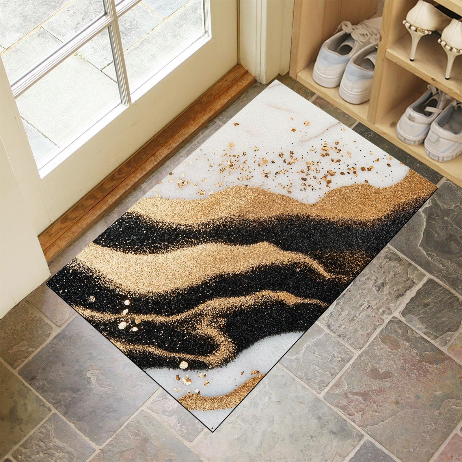Paillasson interieur entree lavable fini les tapis sales qui glissent
