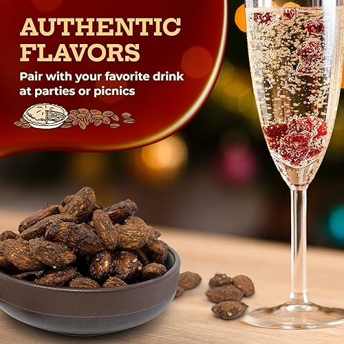 Miniatura 6 de Sugar Bob's Finest Kind, Vermont - Almendras de azúcar y arce con tarta de manzana, almendras tostadas lentamente, recubiertas con especias