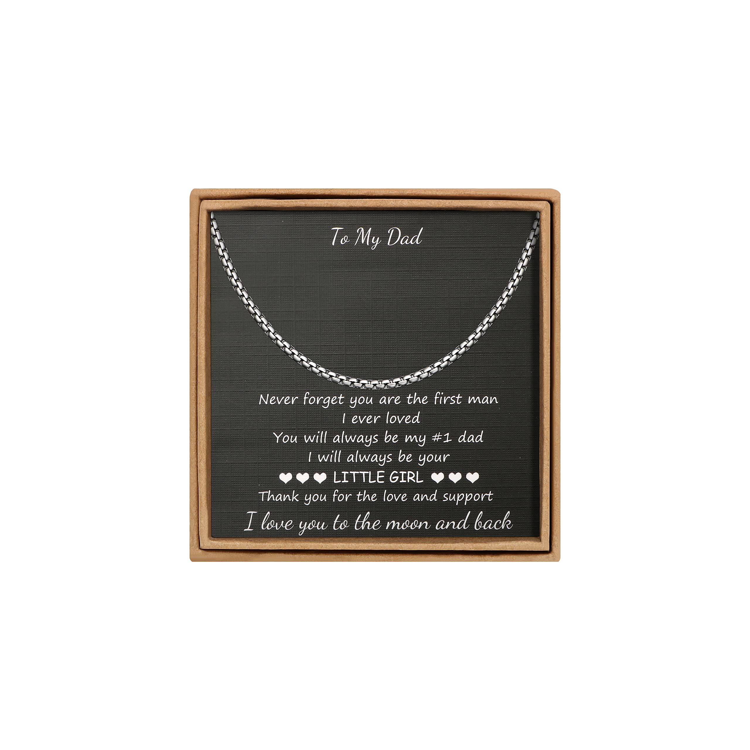 JoycuFF Mens Cuban Link Chain Necklace for Boyfriend Gold Silver Stainless Steel 6MM 10MM Hip Hop Anniversary Birthday Christmas Jewelry for Men