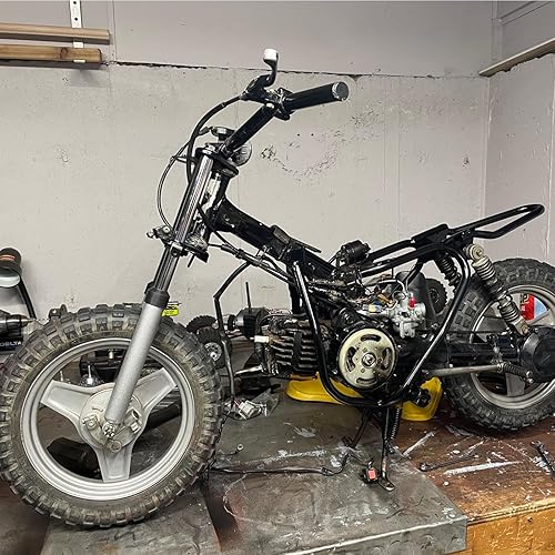 Miniatura 7 de Wai Danie Motocicletas Horquillas delanteras Amortiguador de Suspensión Compatible con Yamaha PW50 PY50 PEEWEE 50cc PW PY 50 Niños Bike Pit Dirt Bike