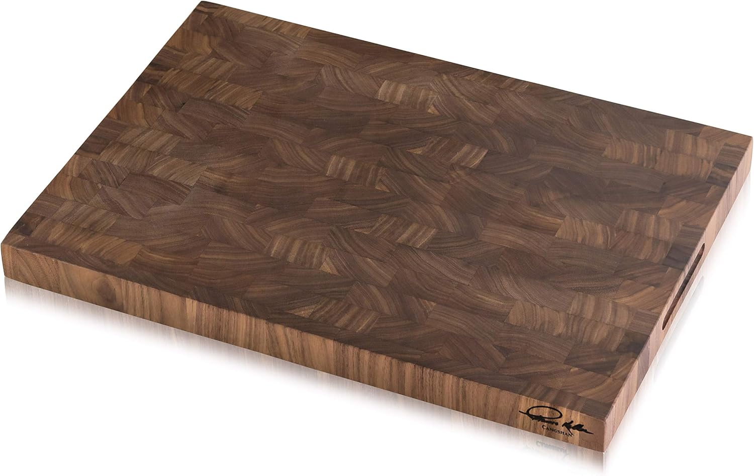 Cangshan | Thomas Keller Signature Collection Walnut End-Grain Cutting Board,14 x 20 x 1.5", Crafted in USA