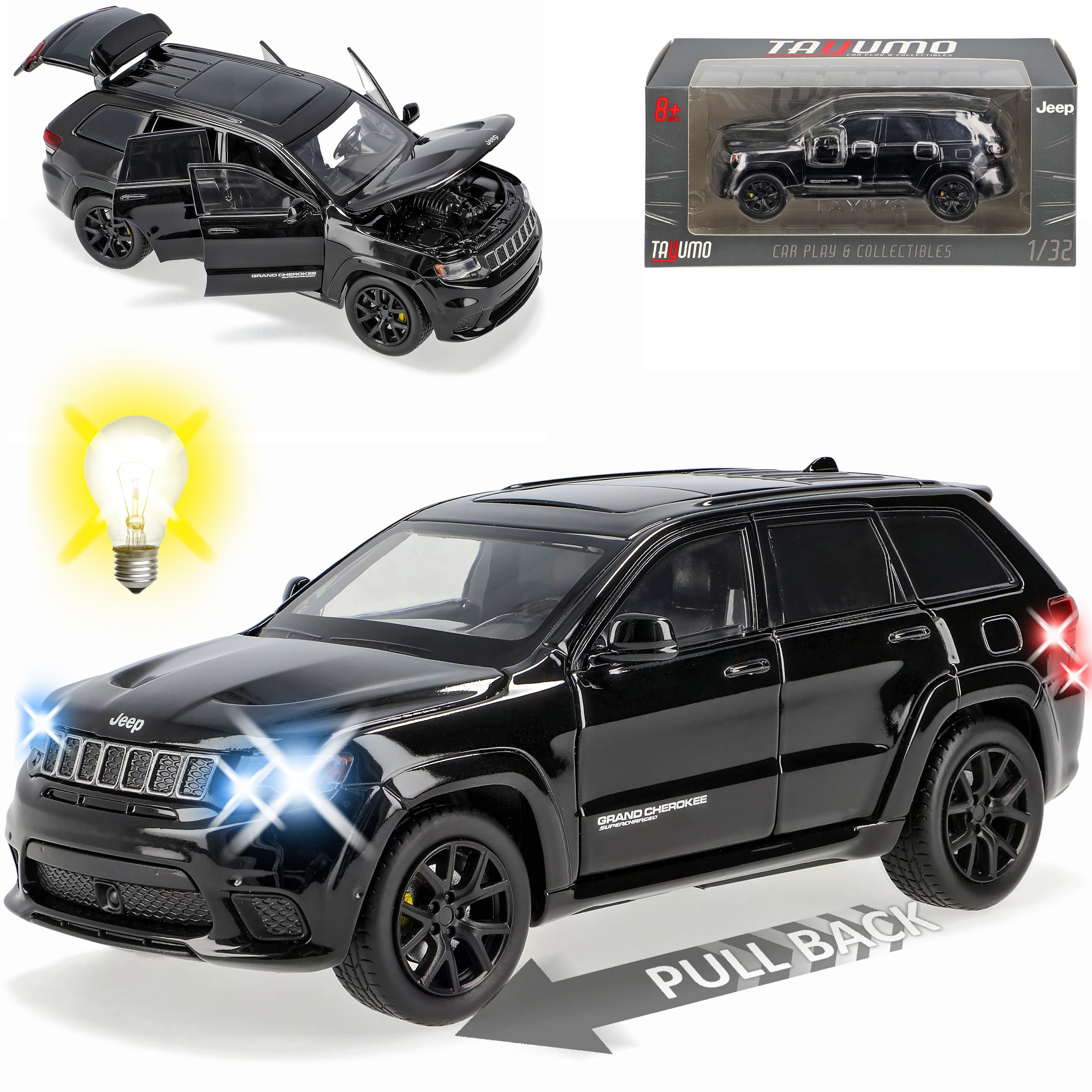 Wokex - 1:27 Jeepedizione Speciale Modellino Di Auto Di Precisione Pressofuso Altamente Dettagliato Regalo Collezione Di Modell 8198594273459 - Foto 5