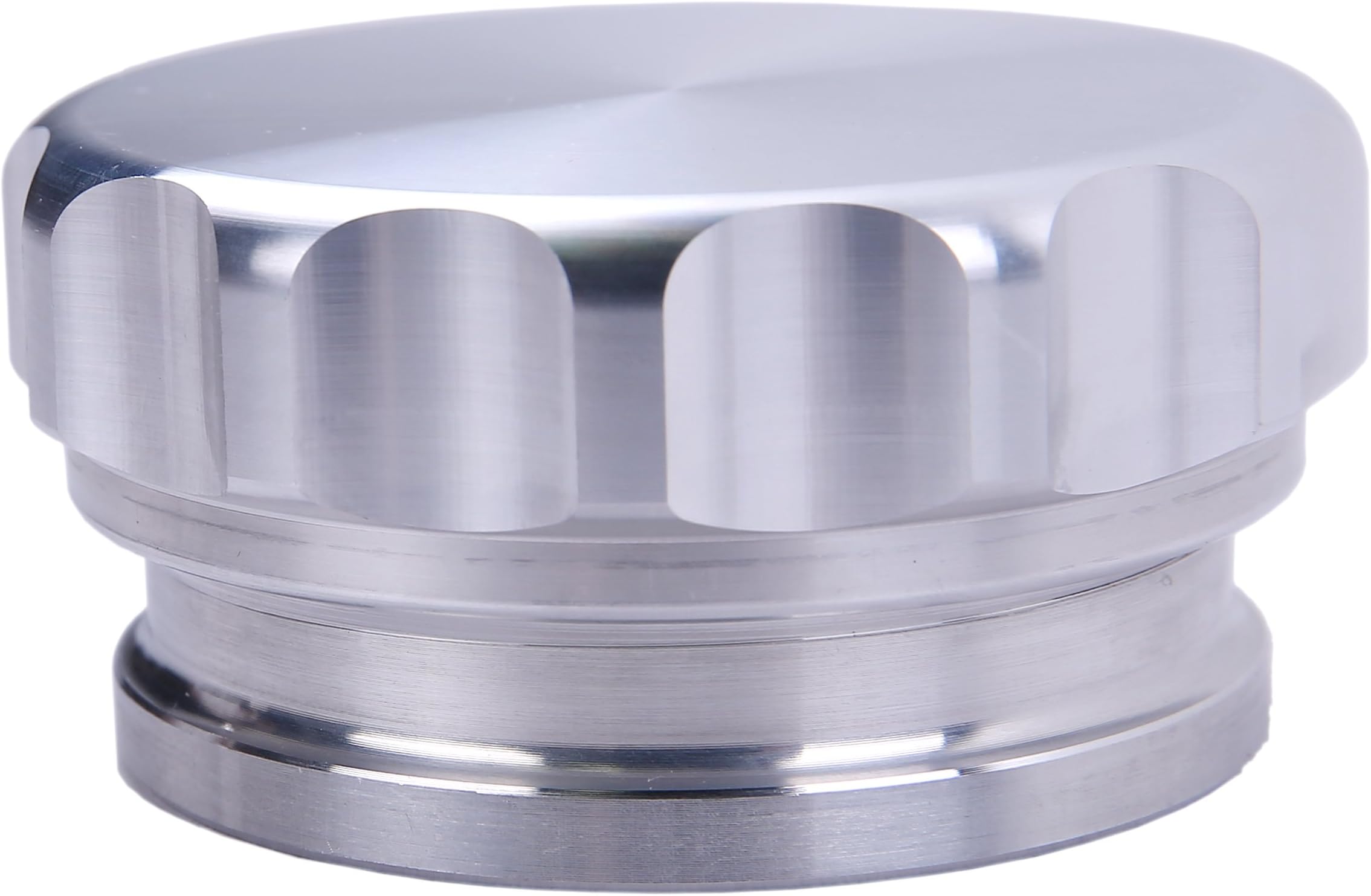 Silver Color 2inches Aluminium Alloy Fuel Cap Weld On Filler Neck And Oil Tank Cap