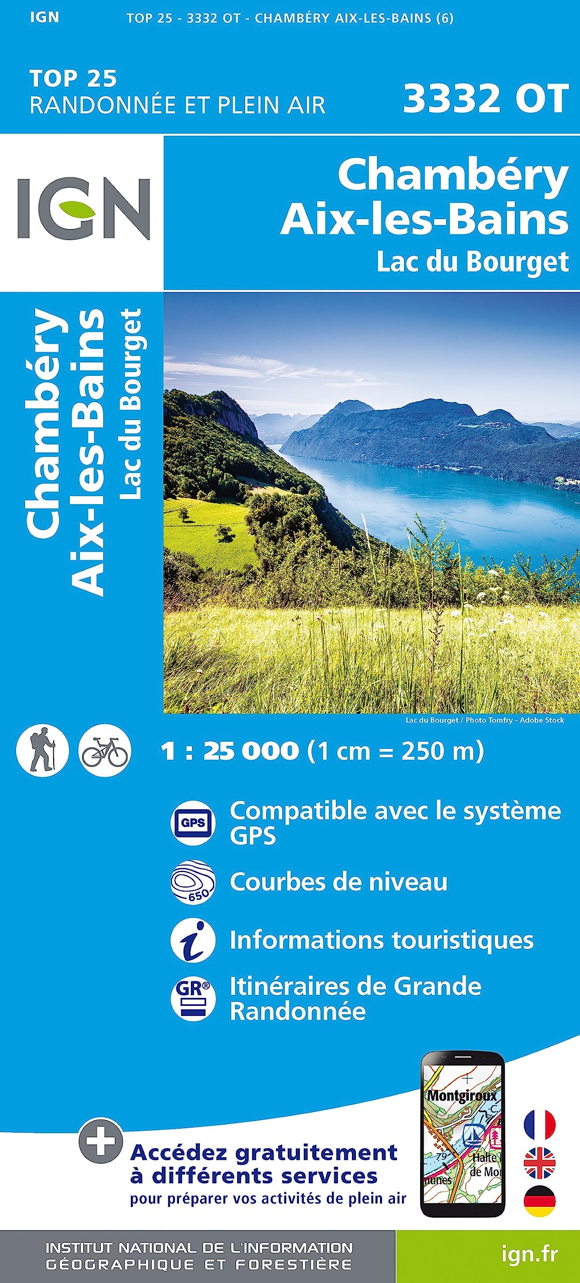 Chambéry / Aix-les-Bains / Lac du Bourget (3332OT) (TOP 25)