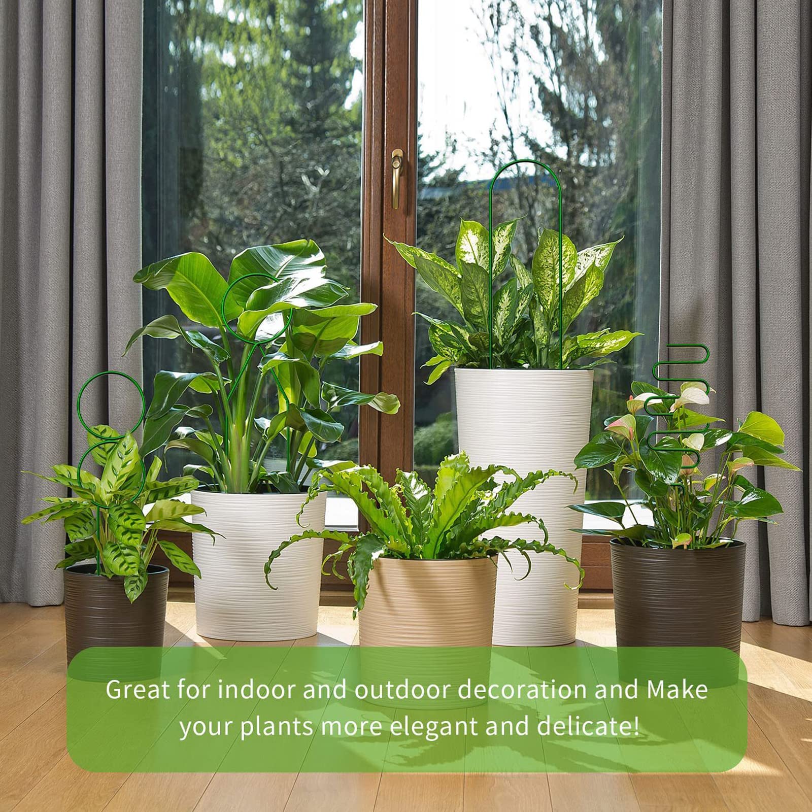 4 Stck Rankhilfe fr Zimmerpflanzen, Metall Garten Pflanzensttze,  Pflanzen Spalier, Kreativitt Rankgitter fr Topfpflanzen, Pflanzensttze  Zimmerpflanzen fr kleine Pflanzen Gartenliebhaber : Amazon.de: Garten
