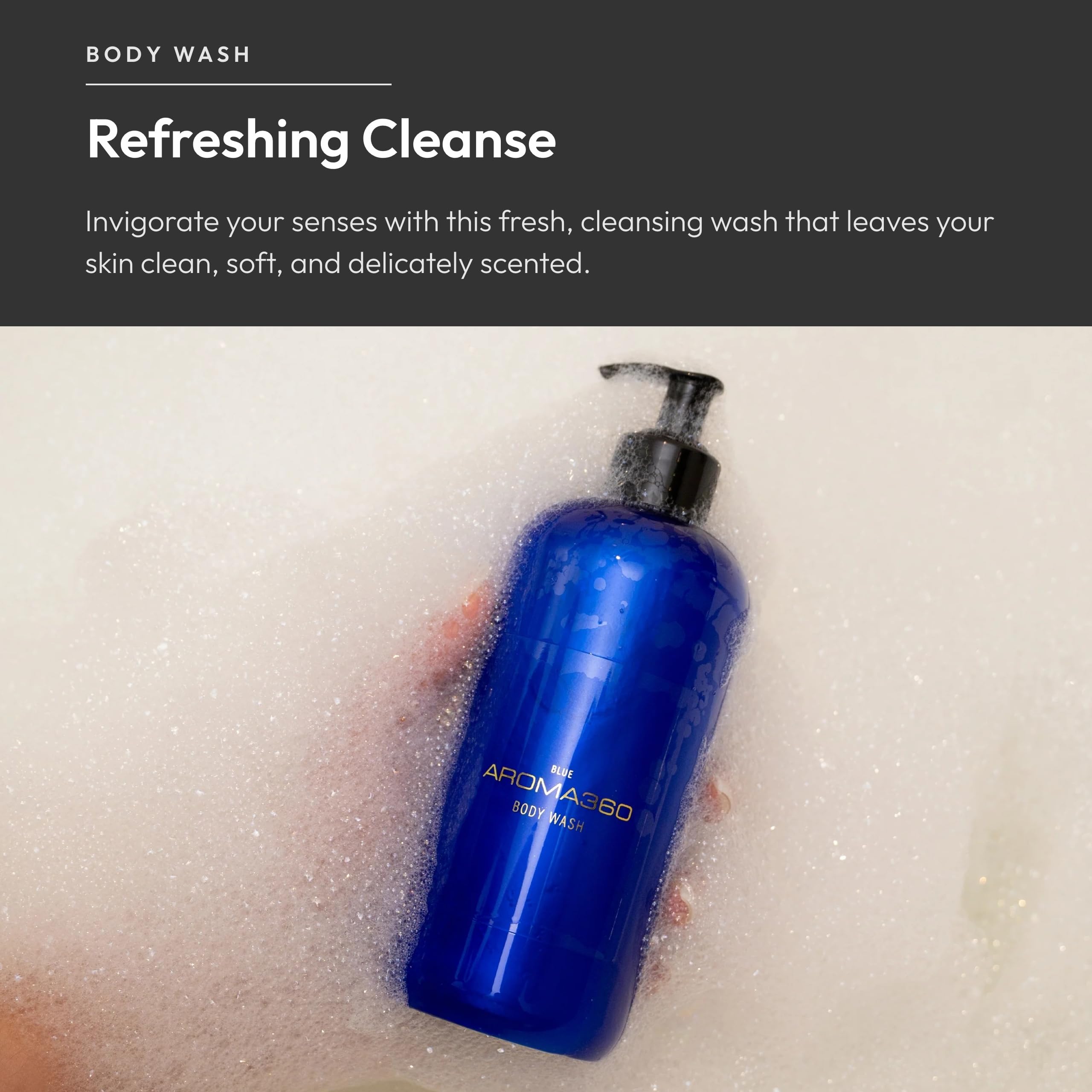 Amazon.com: Aroma360 | Blue Body Wash | Nourishing and