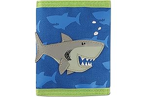 Stephen Joseph Kids Unisex Shark Applique Wallet