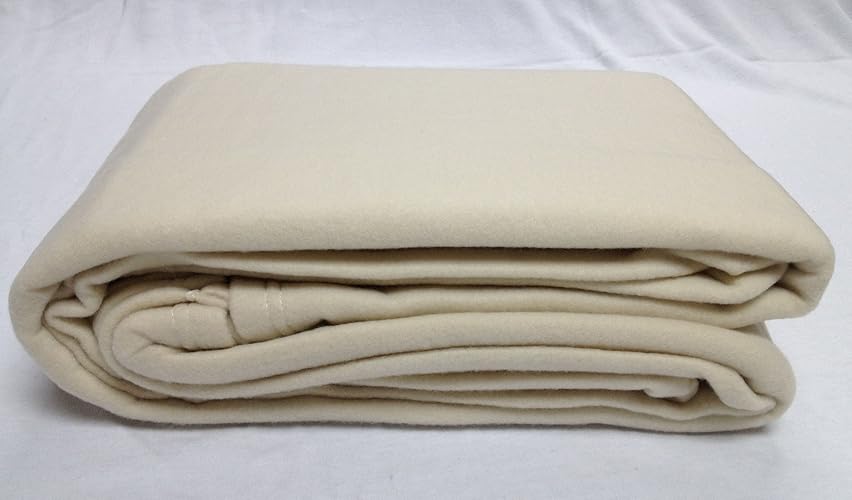 Therapist's Choice Polar Fleece Massage Table Blanket, Color = (Natural) - Natural