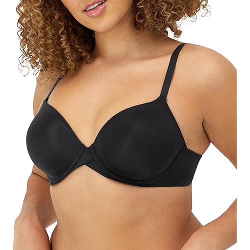 Maidenform Underwire, One Fab Fit Demi T-Shirt, Convertible Bras for Women
