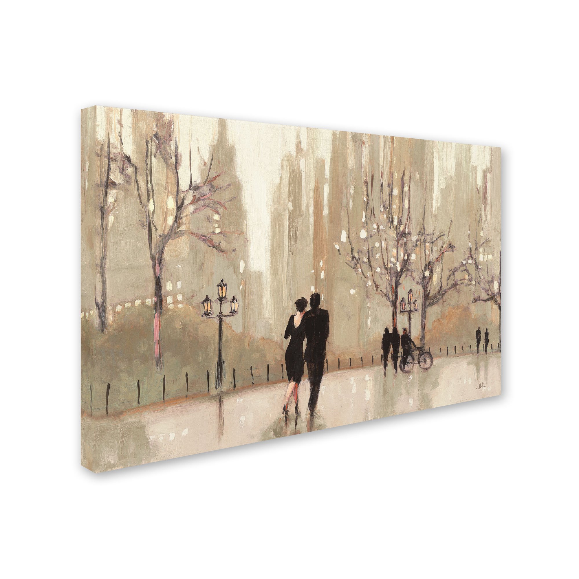 Trademark Fine Art An Evening Out Neutral Artwork by Julia Purinton, 12 by 19-Inch