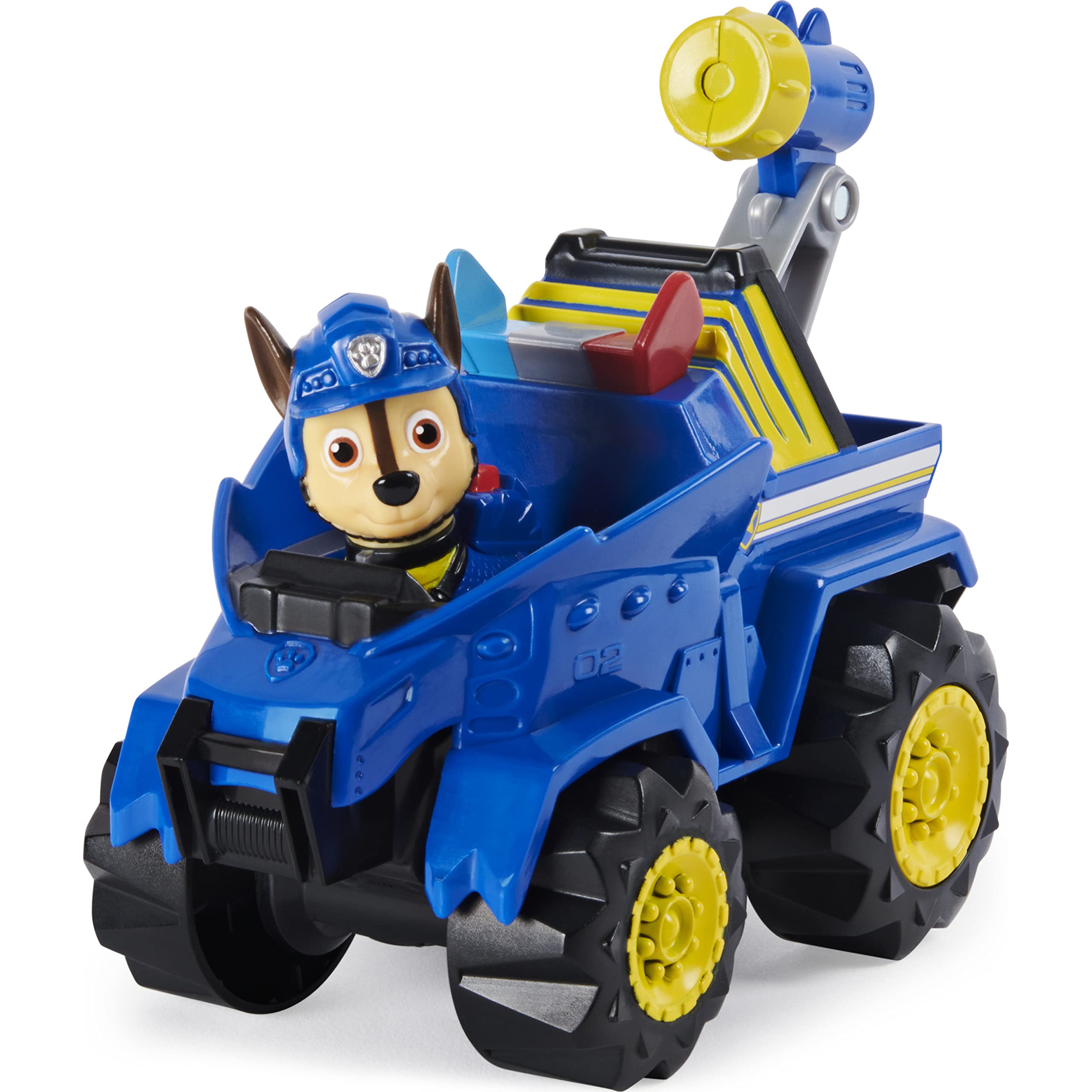 PAW Patrol Dino Rescue Chase s Deluxe Rev Up Vehicle With Mystery