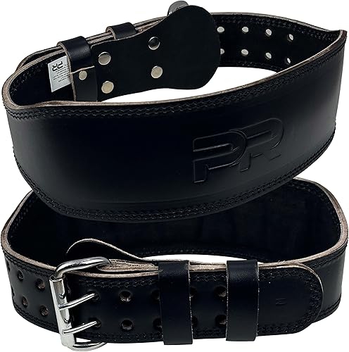 Miniatura 2 de Cinturón de elevación de gimnasio de cuero genuino