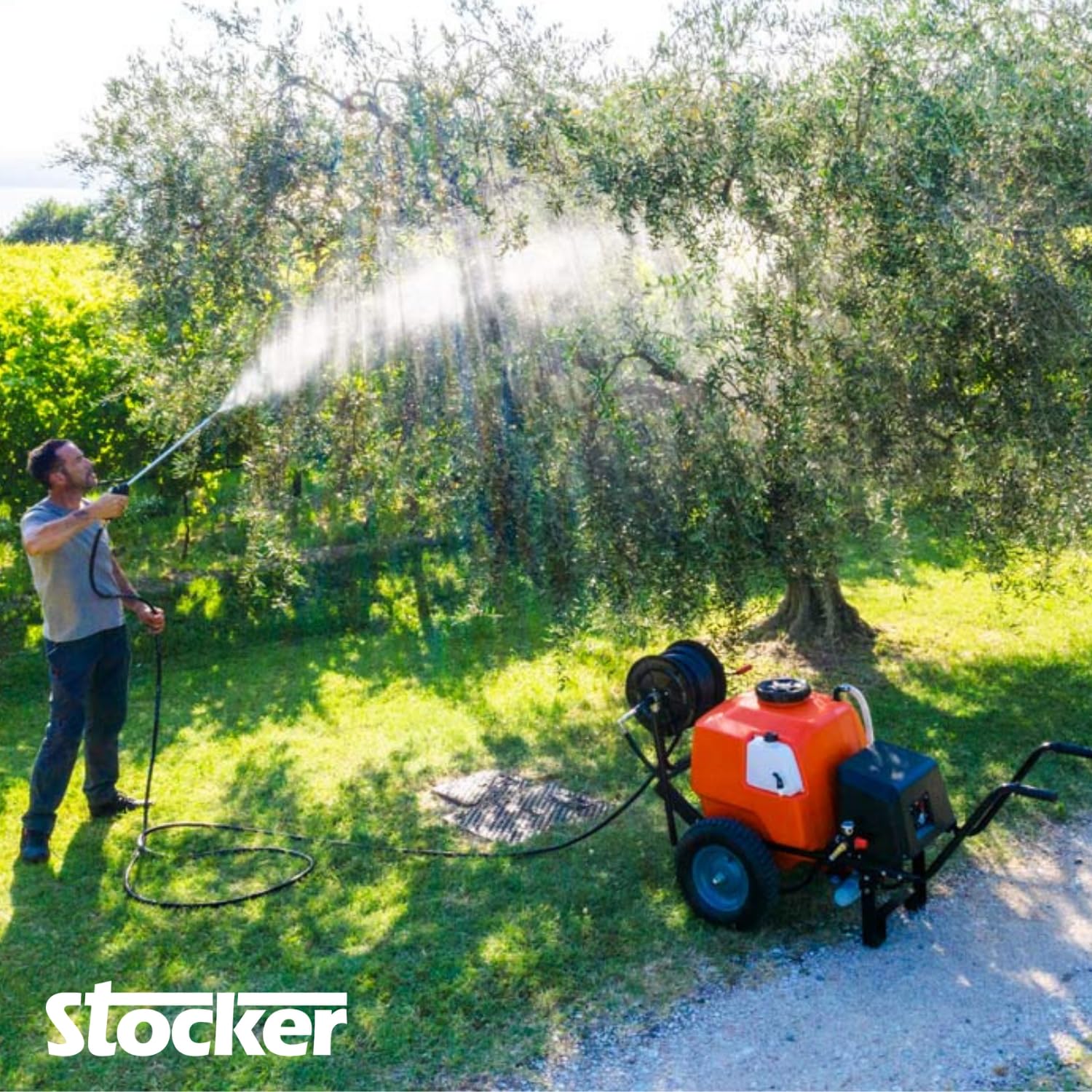 Stocker - Pompa taczki akumulatorowej 100 L