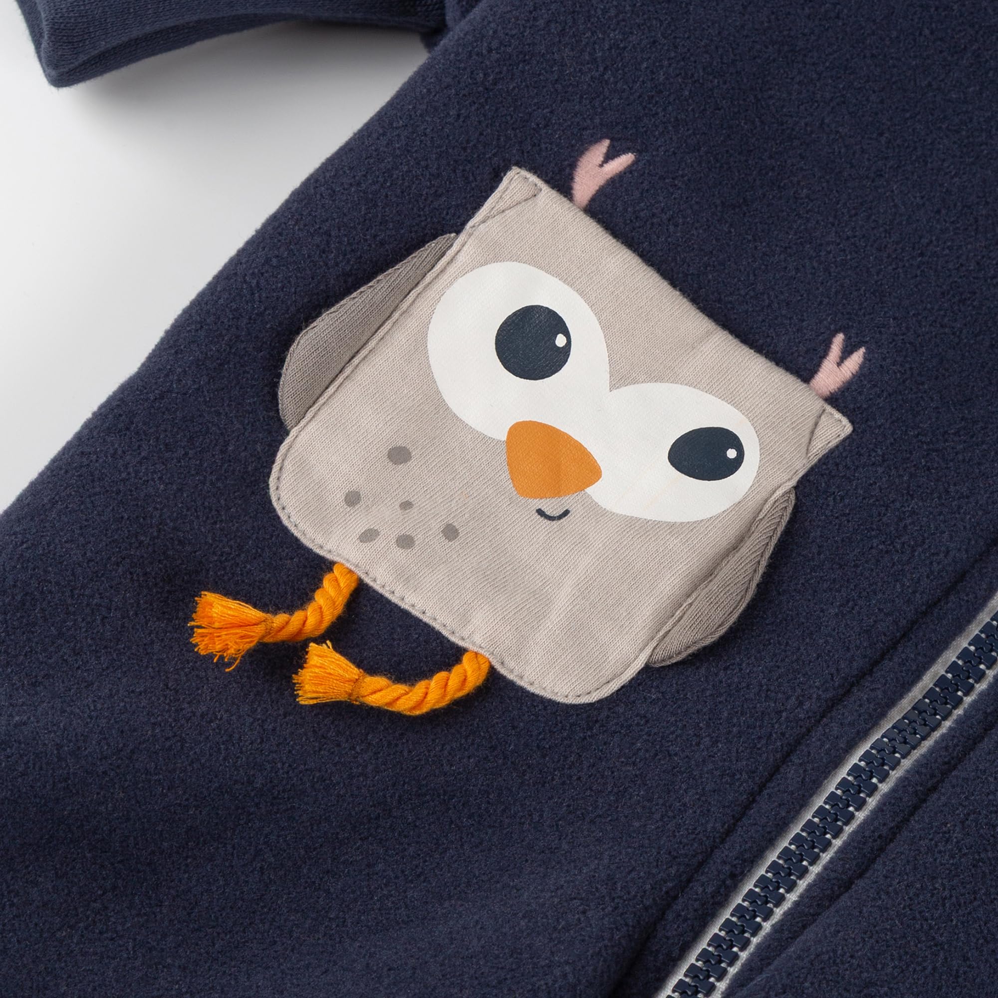 Sigikid Baby - Mädchen Polarfleeceoverall Baby Mädchen Magic Owl Fleeceoverall
