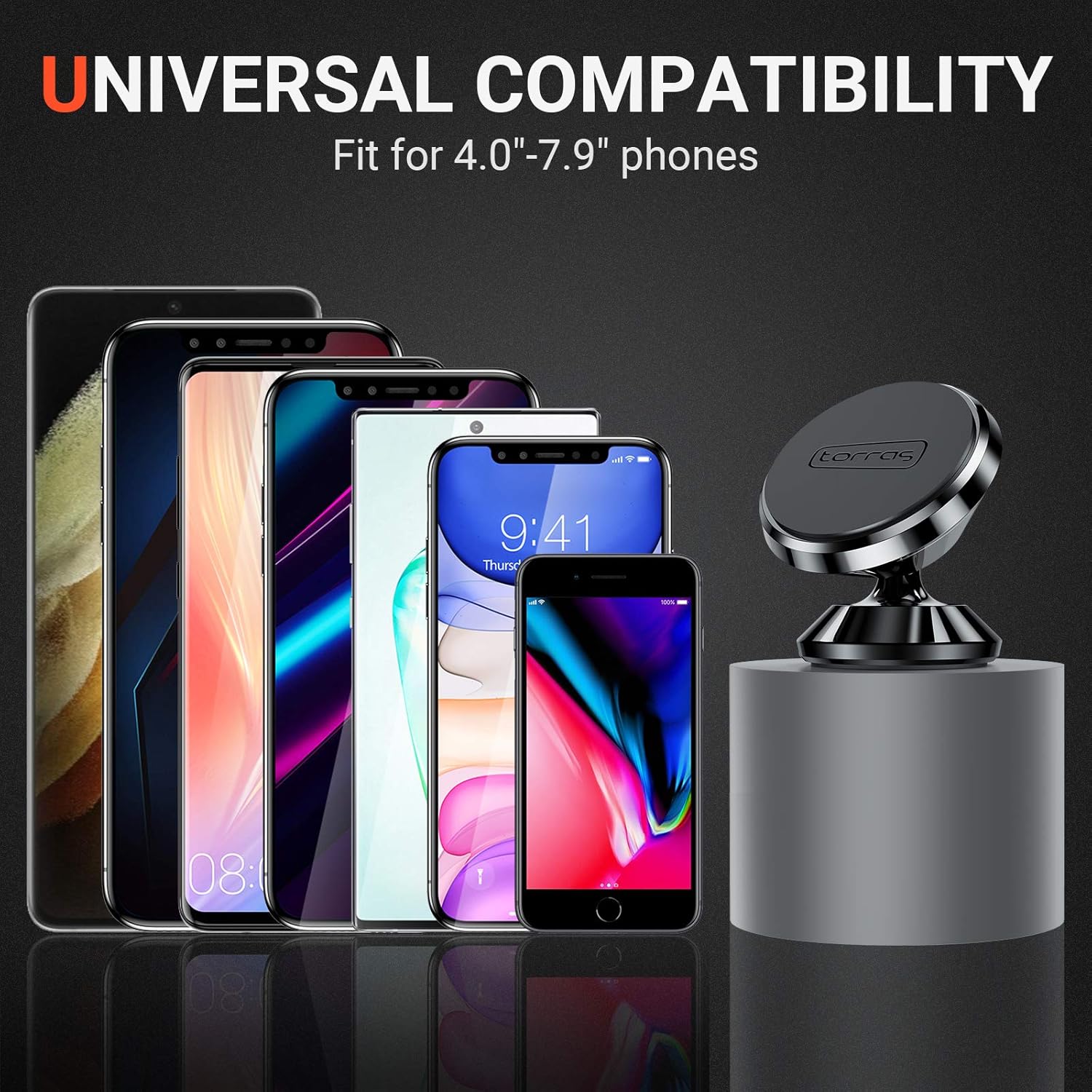 新品 正規品 送料無料 特別価格torras Cdスロット エアベント用マグネット携帯電話ホルダー好評販売中 マグネット式カーマウント 財布 帽子 ファッション小物 Cadianadiniz Com Br