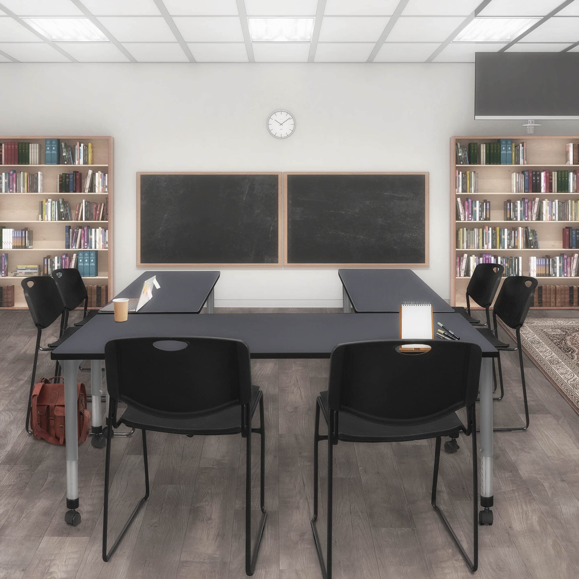 Romig Grey Kee Classroom Activity Tables Mobile, 48 x 30