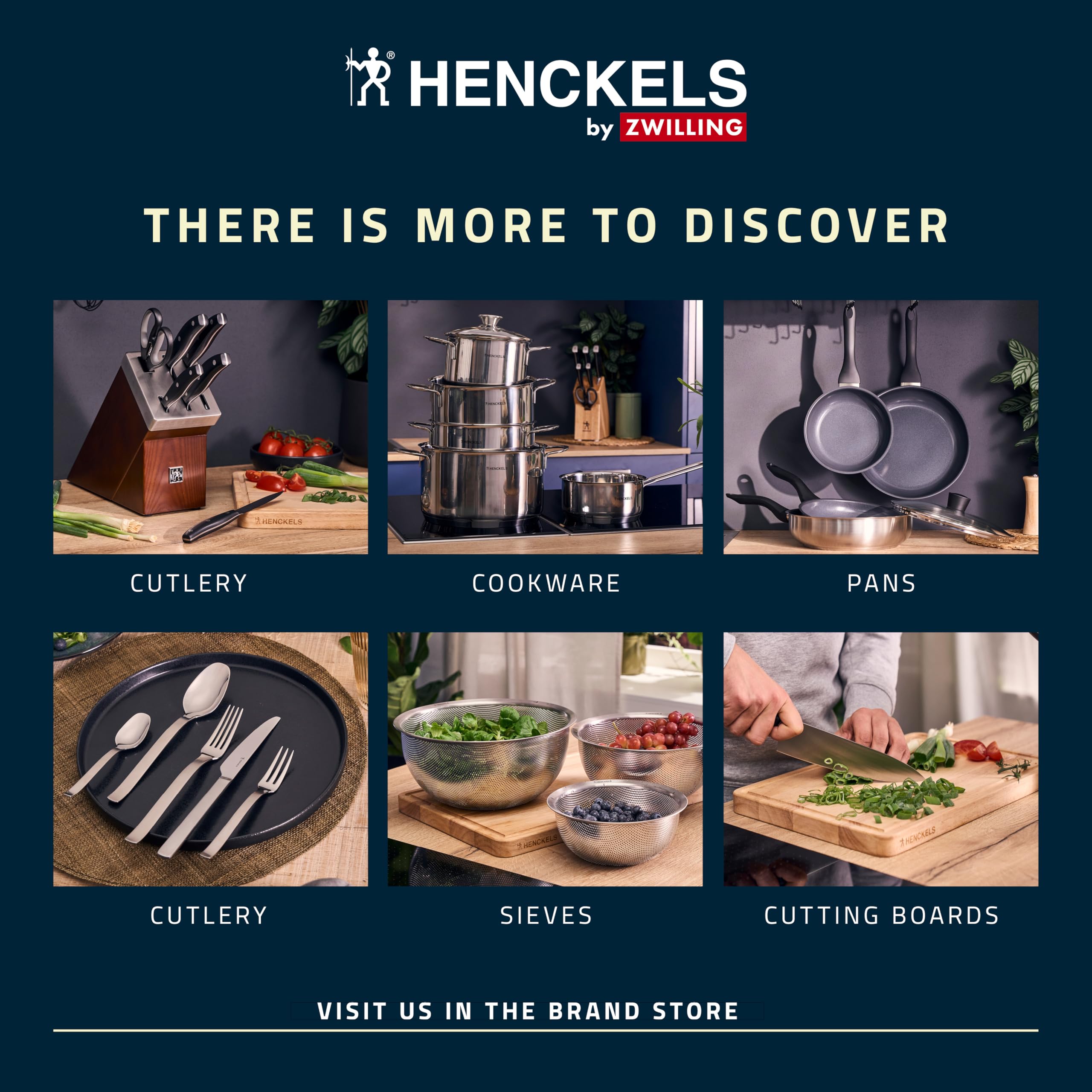 HENCKELS by ZWILLING Deska do krojenia z drewna, 32 x 22 x 2 cm, rowek na sok, obustronna