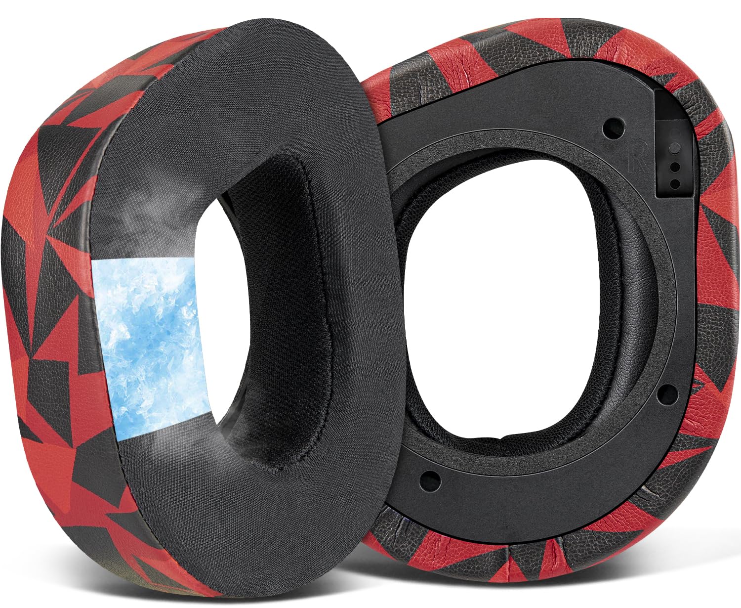 SOULWIT Cooling-Gel Earpads Cushions Replacement for Turtle Beach Stealth 700 Gen 2, 700 Gen2 MAX Wireless Gaming Headset, Ear Pads with Ice Silk