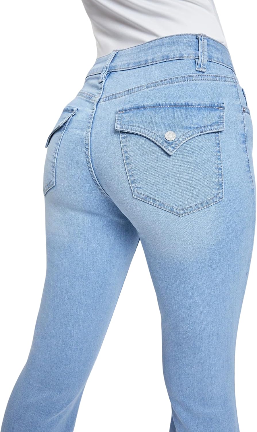 YMI Womens YMI Jeans Women's Sustainable Bootcut Jeans, P60853 - Image 5