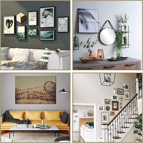 Miniatura 6 de Zorfeter Z Hanger - Percha para tacos franceses de 12 pulgadas, espejo, imagen, pizarra blanca, cabecero, marcos de obras de arte, soportes de