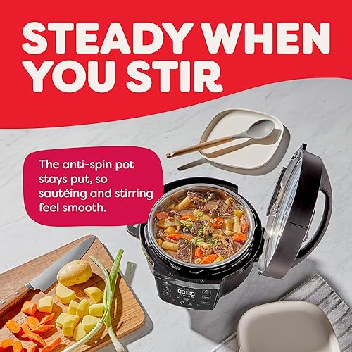 Miniatura 6 de Instant Pot 4QT RIO Mini olla multicocción 7 en 1, olla a presión, cocción lenta, salteado, vapor, arrocera, yogur y calentador, negro, 4 cuartos de
