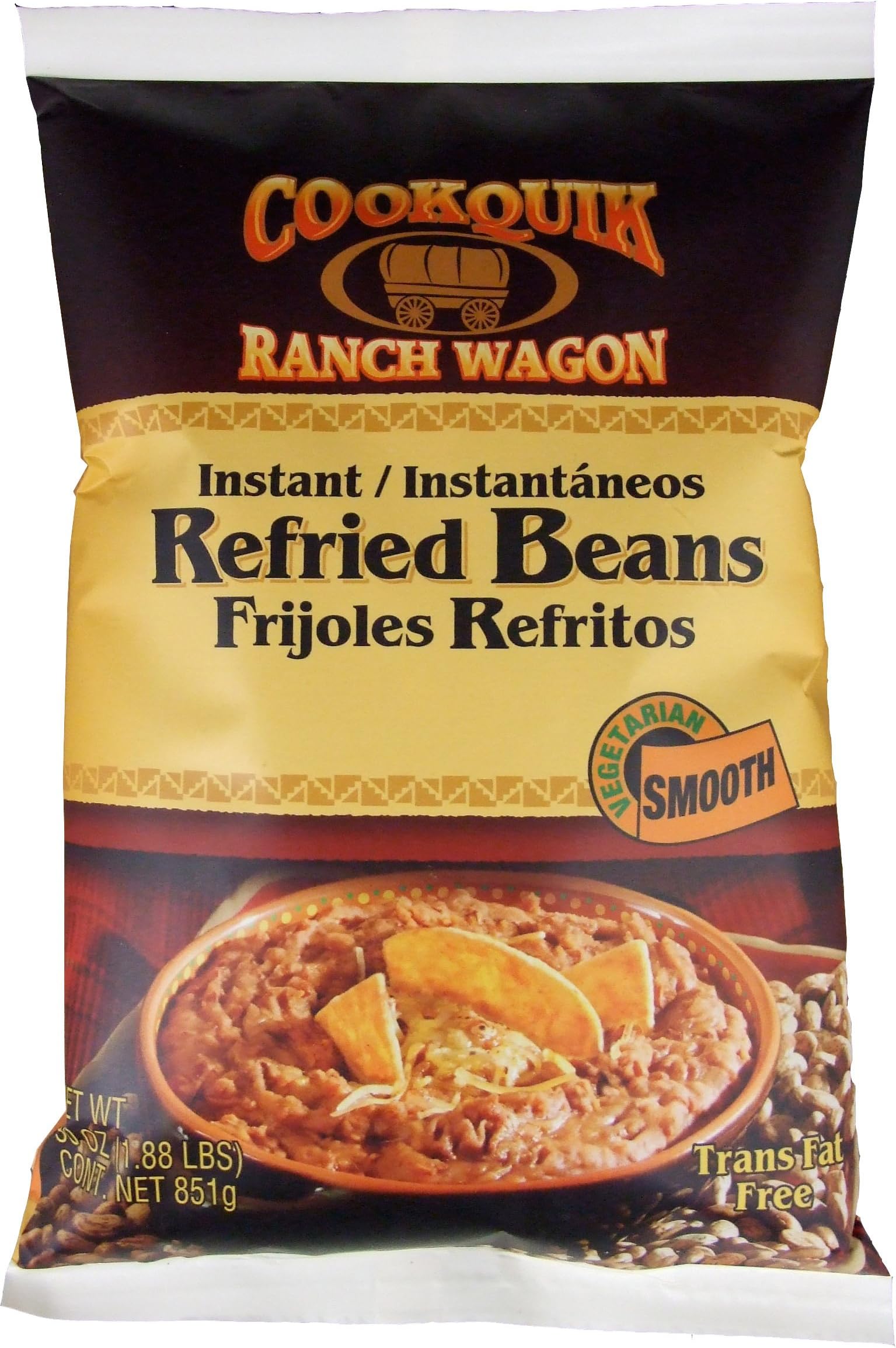 Trinidad Cookquik Dehydrated Refried Pinto Smooth 30-Ounce Packages (Pack of 3)