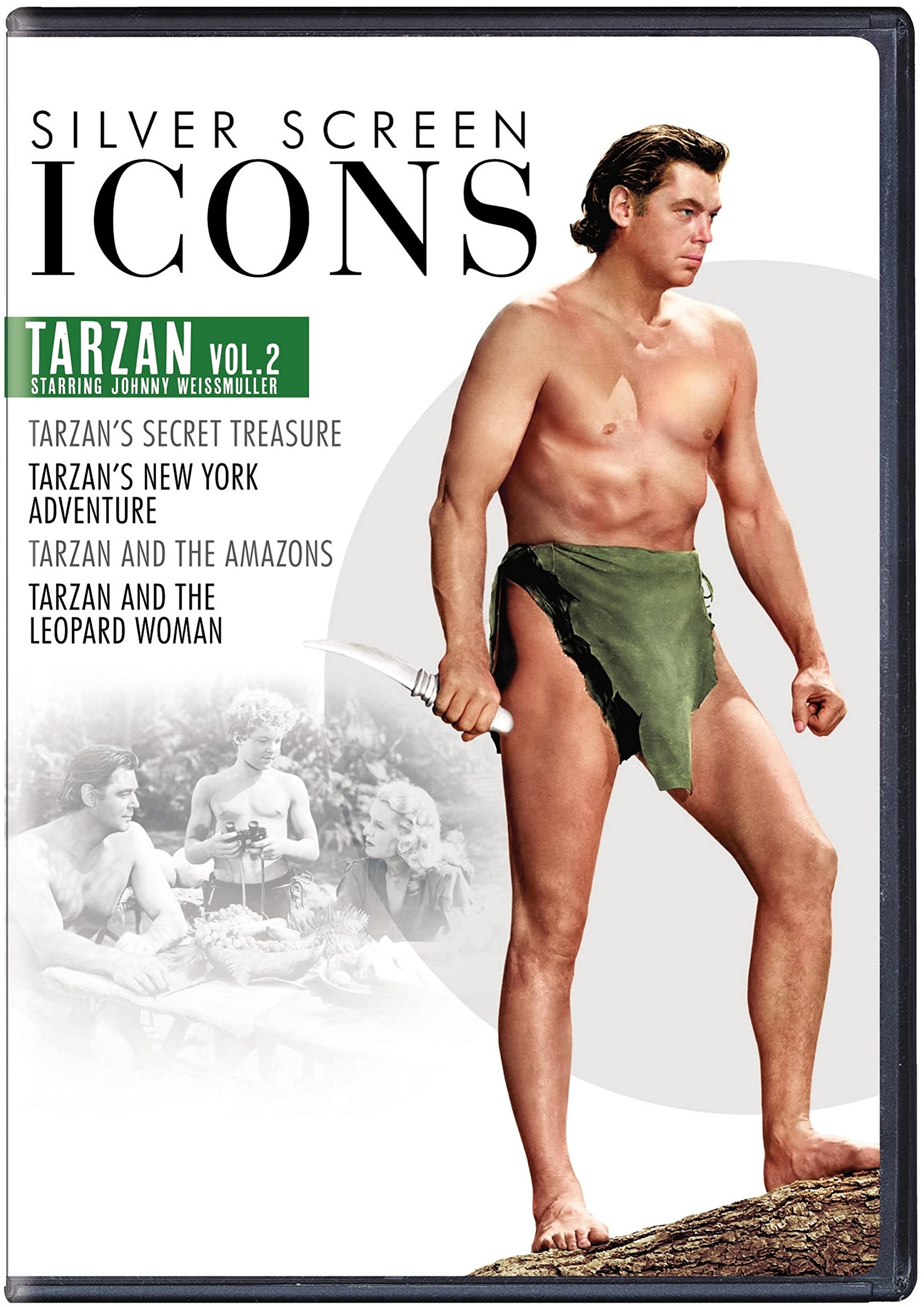 Silver Screen Icons: Johnny Weissmuller as Tarzan, Volume 2 (DVD)