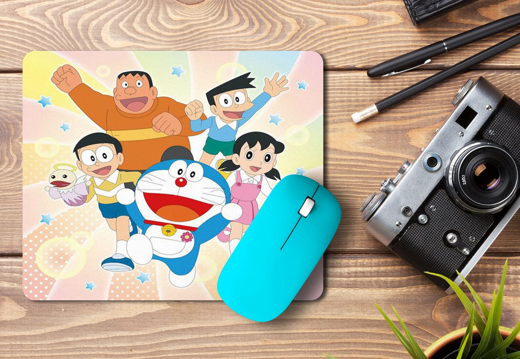 ZORI DOREMON Teams 02 Printed Mouse PAD for Computer PC and Laptop Rectangle Non-Slip Rubber Gaming Mouse Pad 9.5 X 7.9 Inch (240mmX200mmX3mm)-image-15