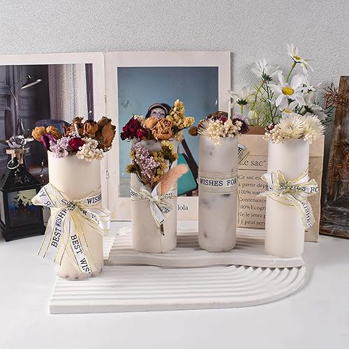 Miniatura 7 de Moldes cilíndricos de silicona para velas en espiral, moldes de fundición de resina de silicona para velas, resina y suministros de manualidades de