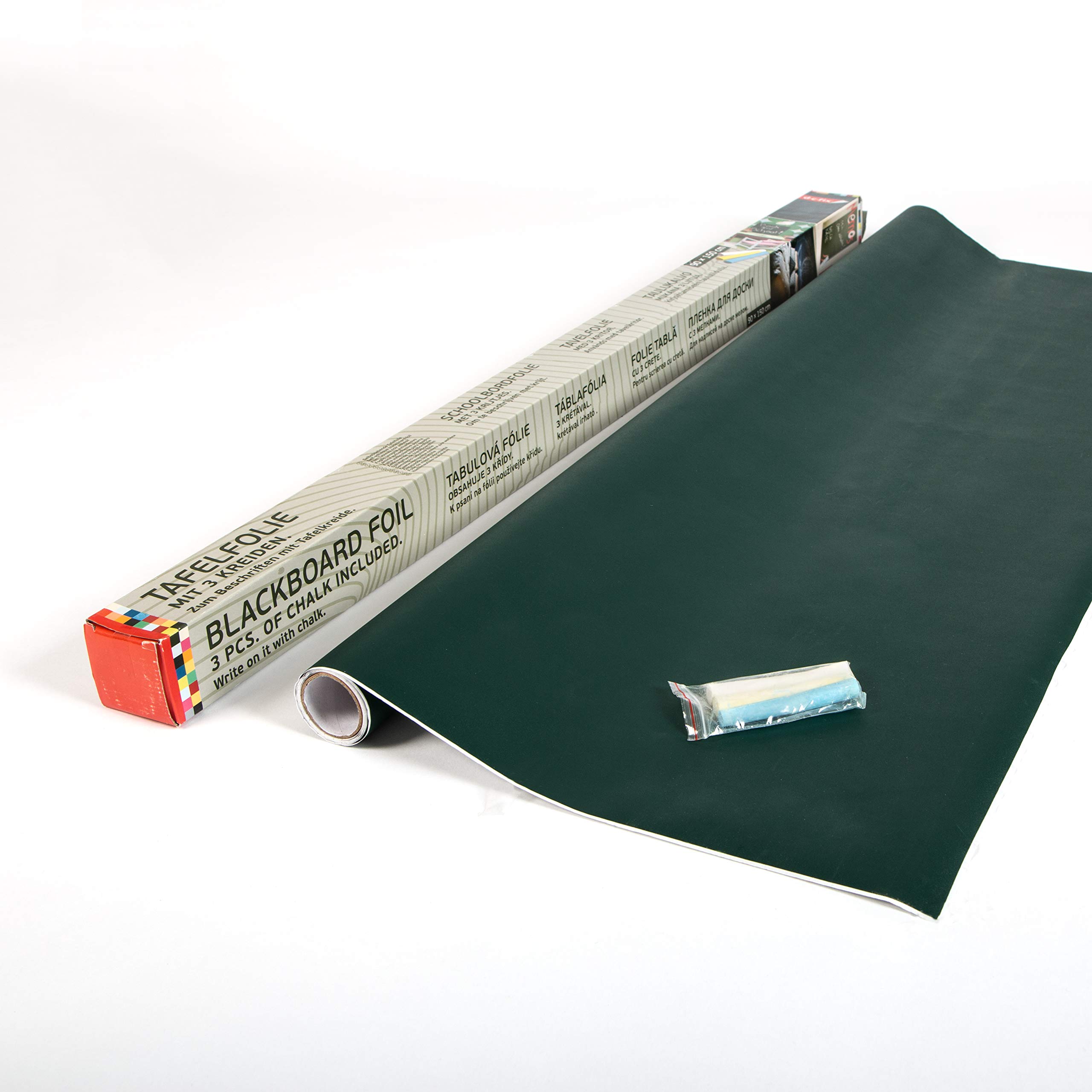 KaRoFoilFIX Tafelfolie Magnetisch – Selbstklebend, Abwischbar, 100x60 Cm Für Wochenplaner & Pinnwand