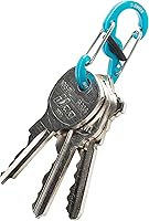 Vista 5 de Nite Ize S-Biner MicroLock de aluminio, llavero con mosquetón de bloqueo, paquete de 5, colores surtidos