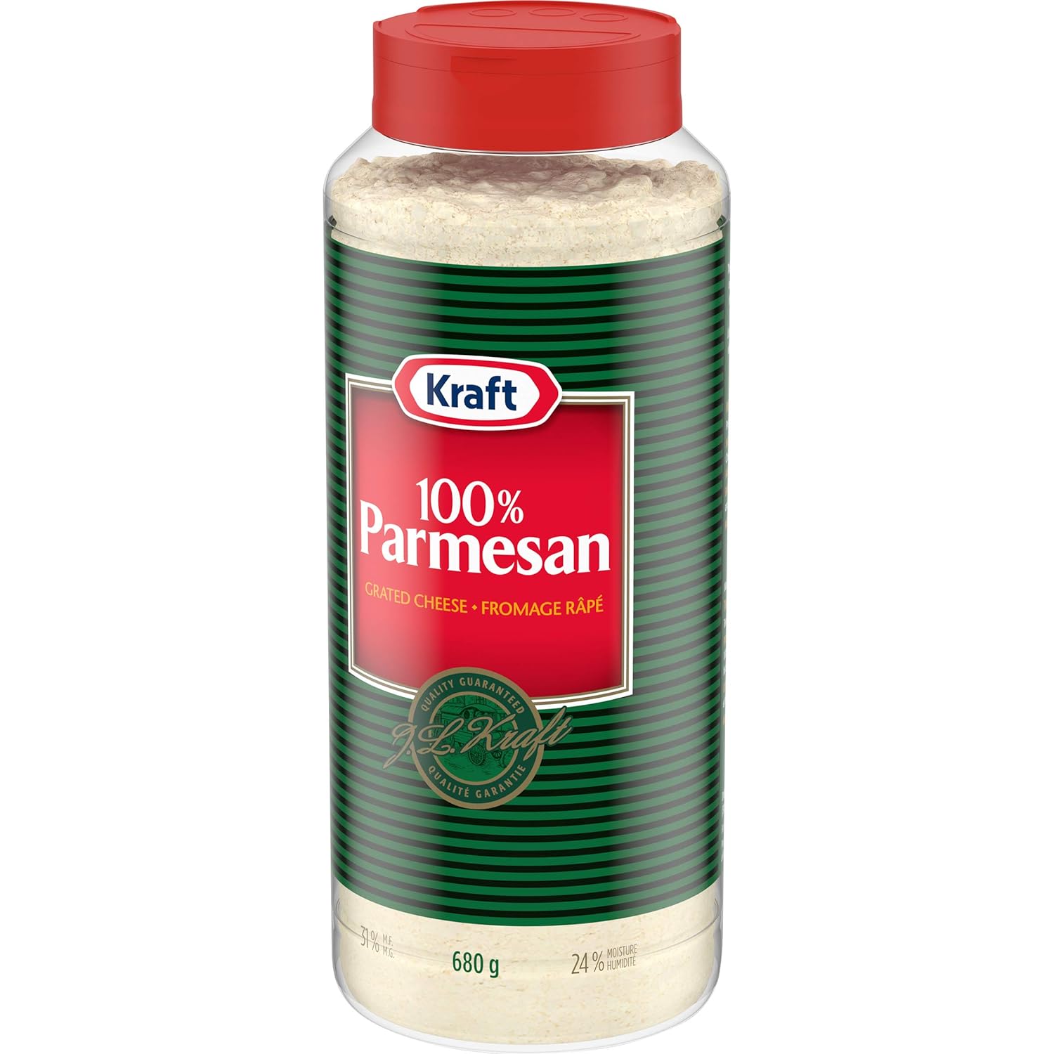 Kraft 100 % Parmesan Grated Cheese, 680g {Imported From Canada}