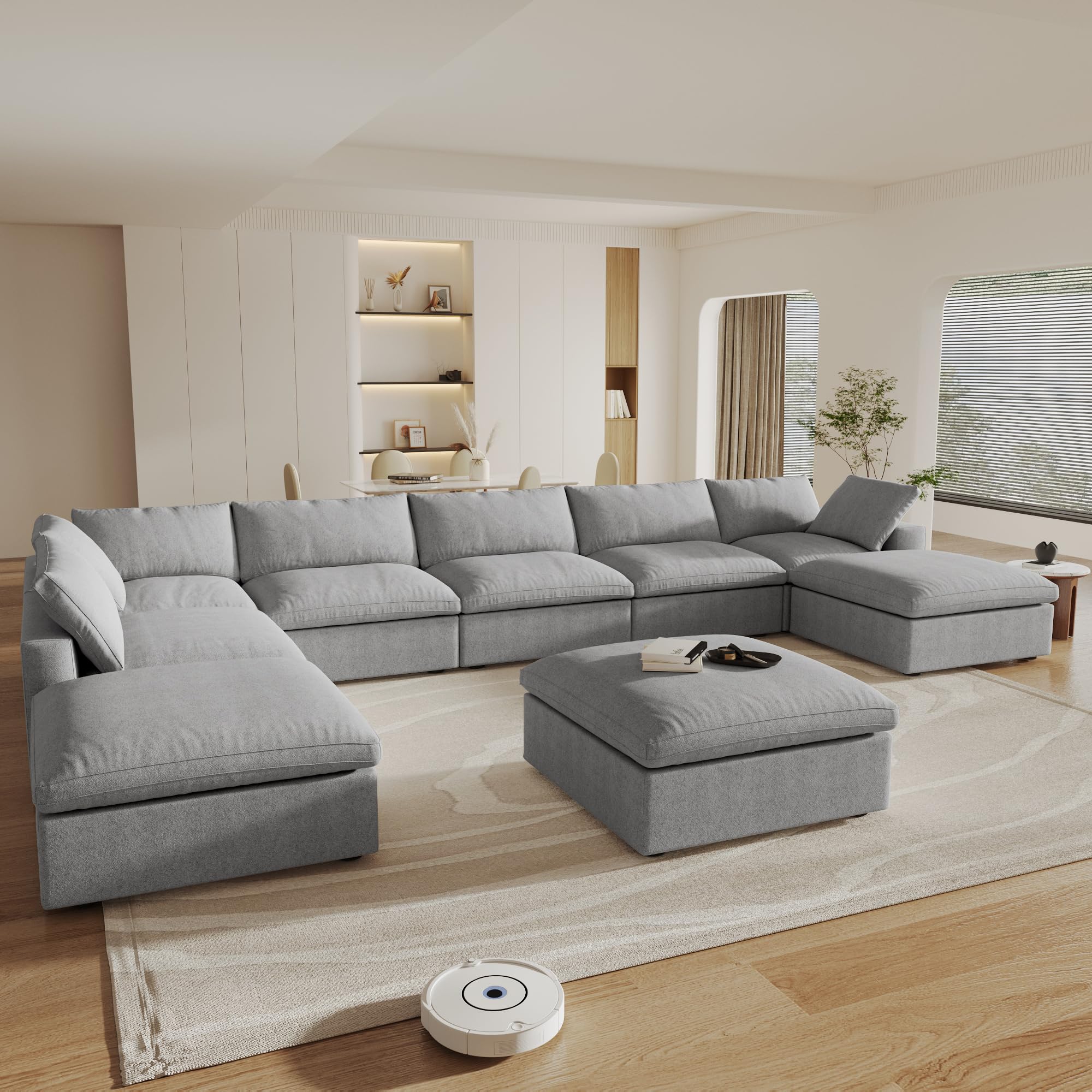 Cloud Couch 196 U-Shaped Sectional