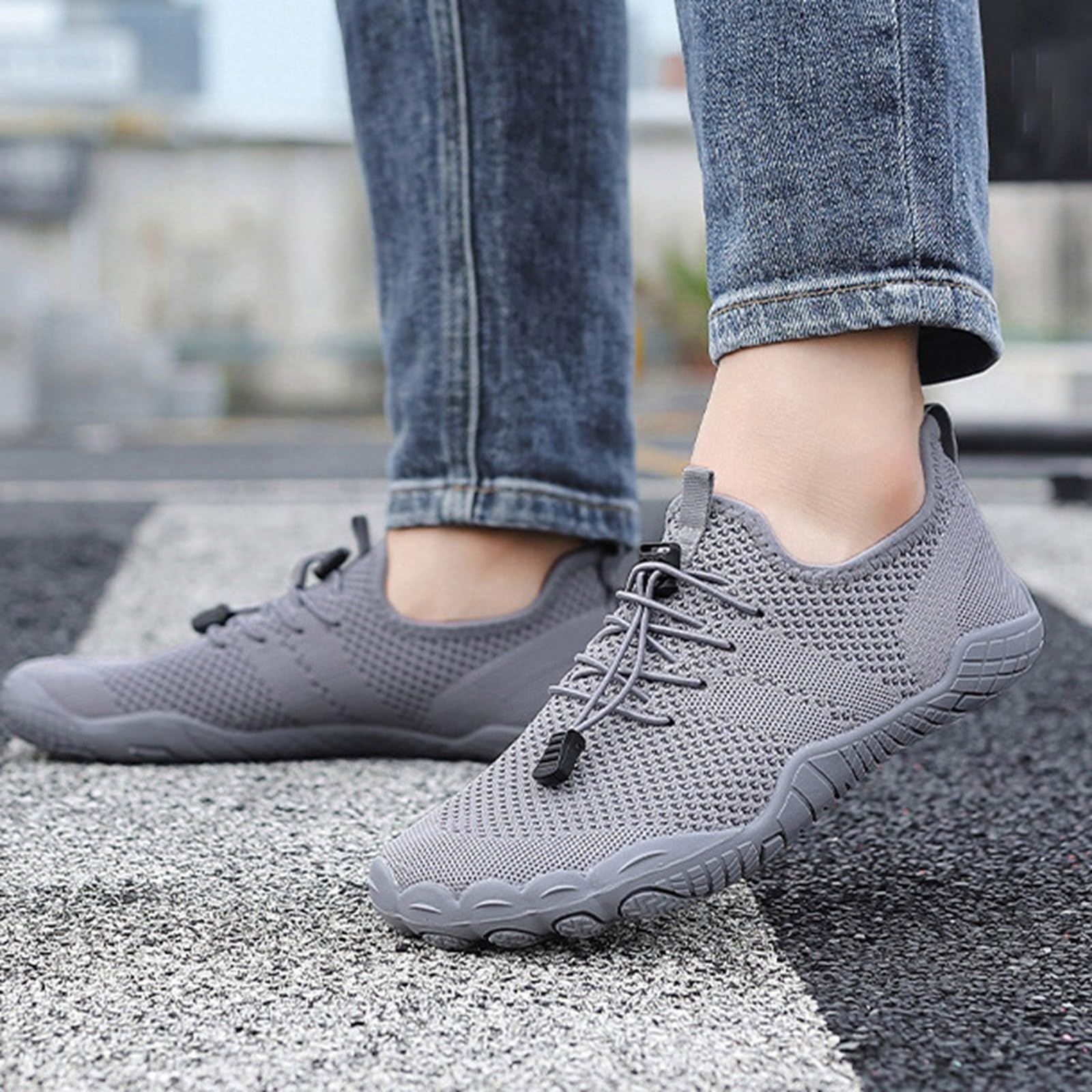 Scarpe da Scoglio Scarpe da Scoglio Donna Ciabatte per Scogli Mare Barefoot Uomo Camminare Barca Water Shoes Women Scarpette Acquatiche Sandali Stare in Piedi A Lungo Spiaggia Roccia Acqua 45 Bianche